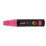 Uni Posca Permanent Paint Marker 15.0mm Extra-Broad Chisel Pink PC-17K